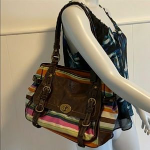 Coach Legacy Varsity Stripe Handbag
